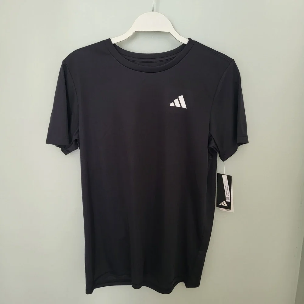 Adidas Youth Boys‎ L 14/16 Soccer Heat Map Short Sleeve T-shirt Black Graphic...